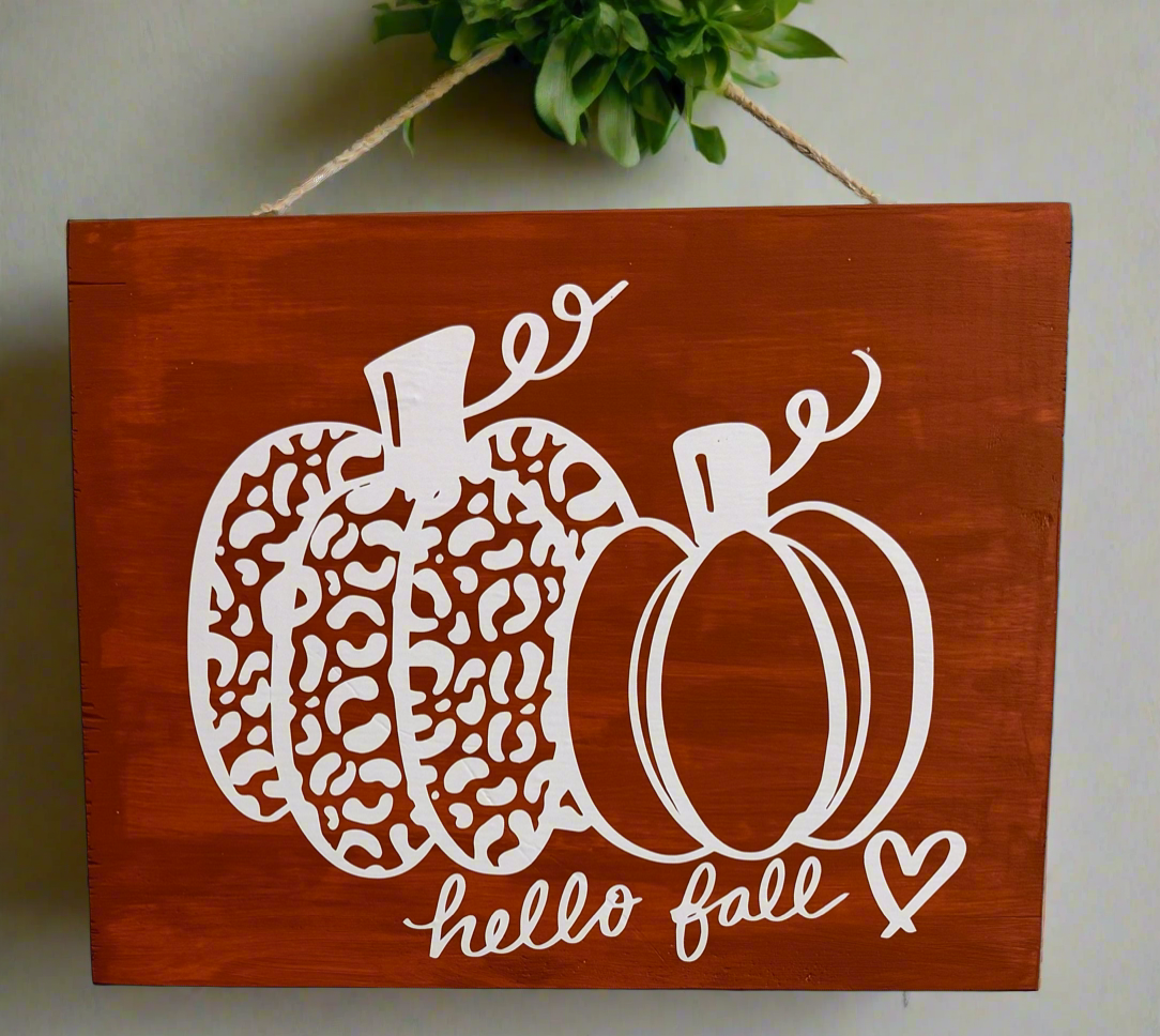 Hello Fall - Orange